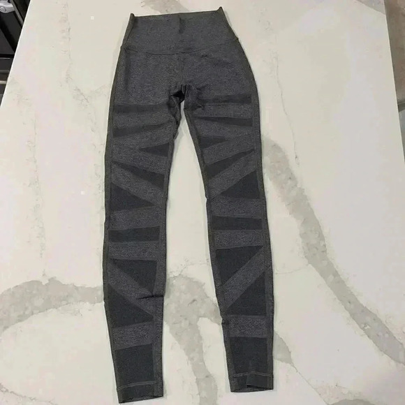 Lululemon Women Wunder Under HR 7/8 Tight *SE Tech Luxtreme Gray Women’s Size 4 - Picture 1 of 7